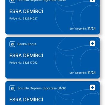 Türkiye Sigorta Halkbank Konut Kredisi Konut Sigortası Yenileme