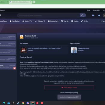 itempazar.com İtem Pazardan Hesap Aldım Sorunlu Çıktılar Para Hala Gelmedi