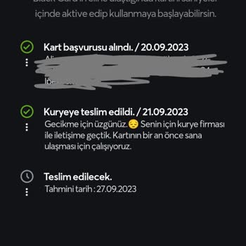 Papara Kartım 2 Aydır Gelmiyor!