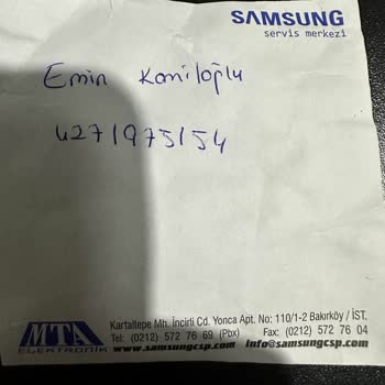 Samsung Telefon Samsung Garanti Kapsamındaki Ürüne Bilgi Vermeden Ücret Çıkarıyor