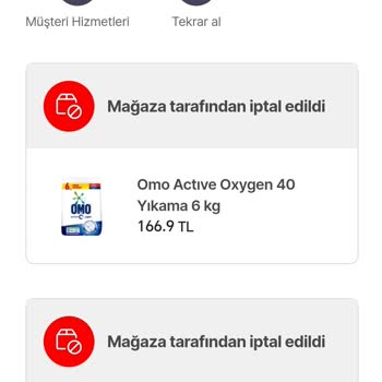 Migros Sanal Market Ödeme Yaptığım Siparişi Mağaza İptal Ediyor