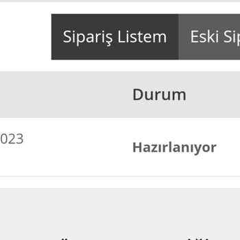 İsem Kitap Siparişim Hep Hazırlanıyor Aşamasında Bilgi Alamıyorum