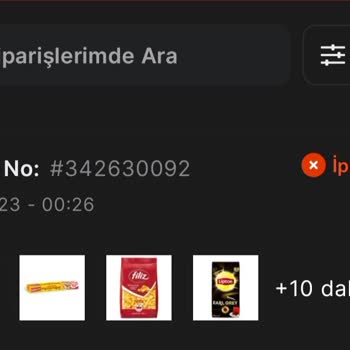 Migros Sipariş İptal Edilmesi Kurum Tarafından