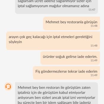 Trendyol Ürün İptali Sağlamamak