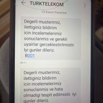 Türk Telekom Telefonda Söylediğini Tersini Yapıyor.