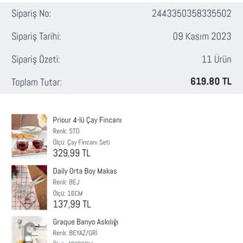 Madame Coco Ürünlerim 10 Gündür Kargoya Verilmedi