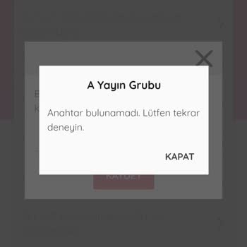 A Yayınları Video Çözüme Ulaşamamak