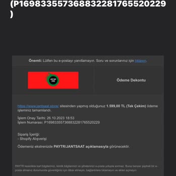 Jantsaat.store Satın Aldığım Saatin Fonksiyon Sorunu