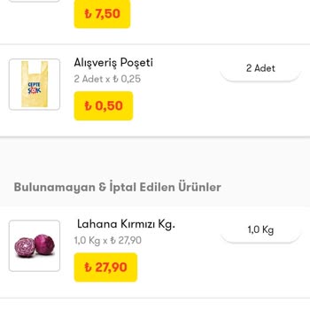 Sok Market Bulunmayan Ürün Sorunu