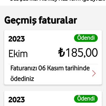 Vodafone Tarife Değişikliği Hk.