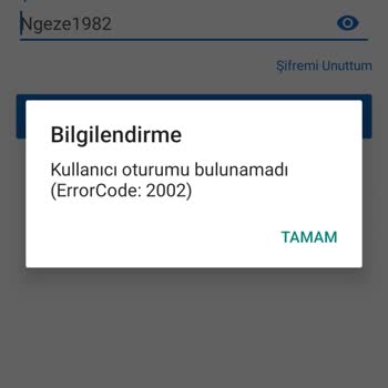 Sahibinden Error Code 2002