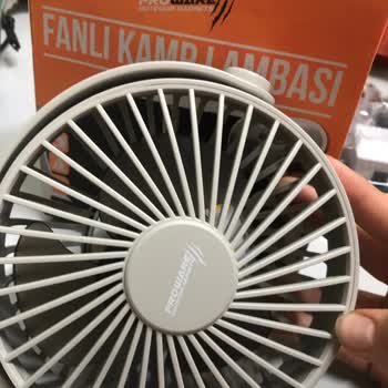 Proware Fanlı Kamp Lambası Pervanesi Sökük Geldi