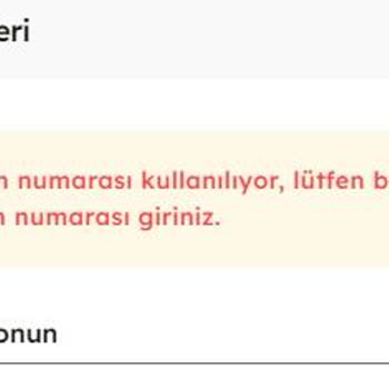 Tod TV Cep Telefonu Numara Güncelleyememe Sorunu