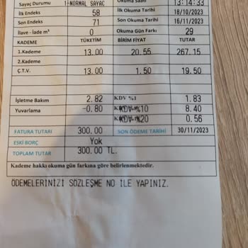 Kayseri Büyükşehir Belediyesi KASKİ Yüksek Fatura