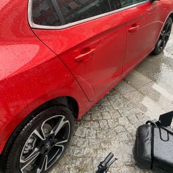 Martı Moped Aracımın Üzerine Devrilmiş