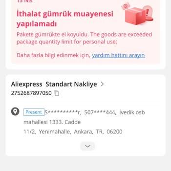 Aliexpress Aldığım Ürünler Gelmedi