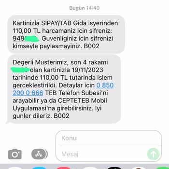 Tıkla Gelsin Sipariş Gözükmemesi Sorunu