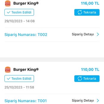 Tıkla Gelsin Sipariş Gözükmemesi Sorunu
