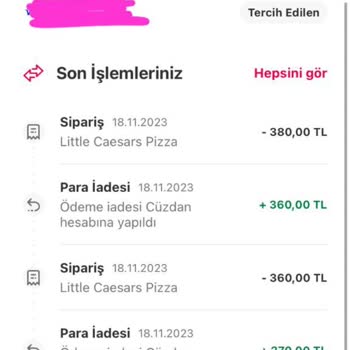 Yemeksepeti Siparişimde İndirim Uygulanmadı