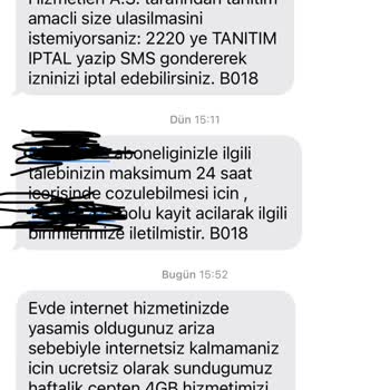 2 Gündür İnternet Ve TV+ Hizmeti Alamıyorum!
