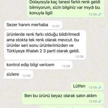 Leo Concept Farklı Renkte Ürün Geldi