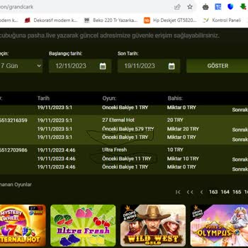 GrandPashaBet İsimli Site Haksız Yere Bakiyemi Sildi