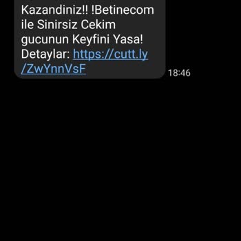 Vodafone +44 Ve +49 Numaralardan Sürekli Bana Bahis Mesajı Geliyor İstemiyorum