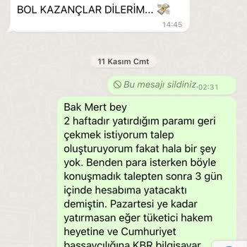 Price Investment Market Price İnvestment Benim Paramı Ban Geri Vermiyor.