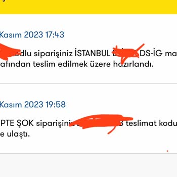 Şok Marketler Market Siparişimi Getirmiyor Yalan Konuşuyor Baştan Salmak İçin