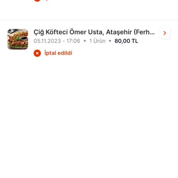 Migros Yemek Siparişi 1 Saat Üstüne İptal Ediyor