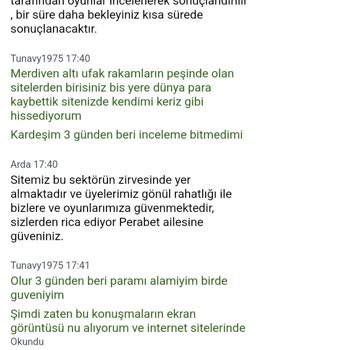 Perabet Ödeme Yapmıyor. Ödeme Yapmamak İçin Oyalıyor