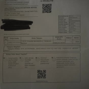 Boyner Orijinal Olmayan Kozmetik Ürün