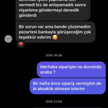 Ezgi Aktaş Ödemesi Alınan Ürün Gönderilmedi Satıcı Cevap Vermiyor