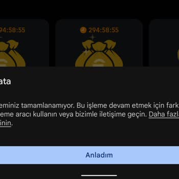 Konami My Clup Alamıyorum Hata Veriyor