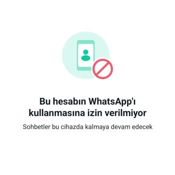 WhatsApp Spam Hesabım Kapatılması