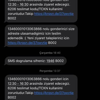 KARGOMsende Kargo Teslimatı Hayal Kırıklığı