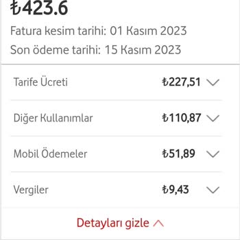 Vodafone Mobil Ödeme İade Sorunu