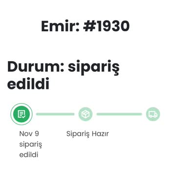 Arslar Sitesi Üzerinden Verilen Siparişler Gönderilmiyor