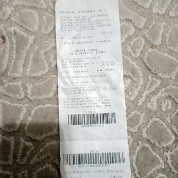 Sankopark AVM Migros İade Çekini İki Ay İçinde Geçersiz Saydı.