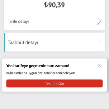Vodafone Tarife Ücretleri Zamları %100'ün Üzerinde