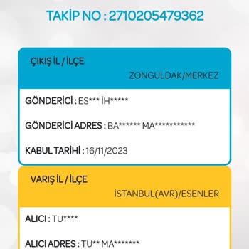 PttAVM Kargo Evime Geri Gelsin