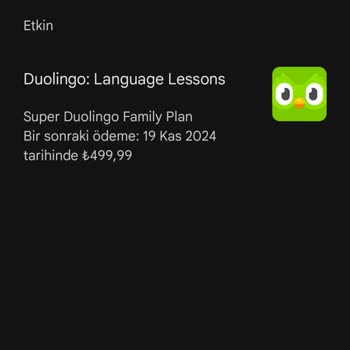 Duolingo Para Çekimi Yaptı Ve Para İade İstiyorum