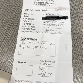 7 Adımda Aşk 7 Adıma Aşk Mağazası Kusurlu Ayakkabı