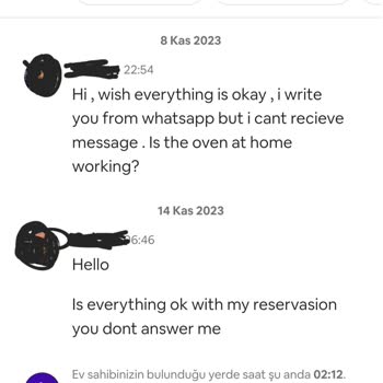 Airbnb Ev Sahibine Ulaşamama