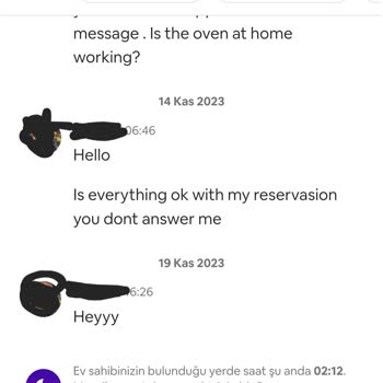 Airbnb Ev Sahibine Ulaşamama