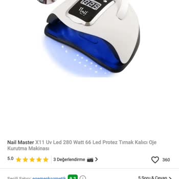 Nail Master Bilerek Farklı Ürün Satışı