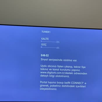 Digiturk Servis Ücreti Ve Yayın Gelmemesi