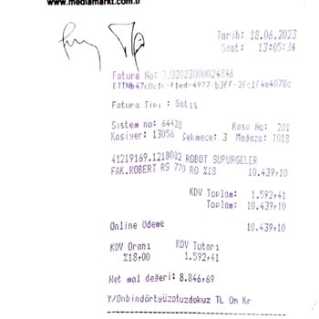 Fakir Ev Aletleri F**** R****** 770 Haritalandırma Sorunu