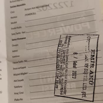 Powercell 90 Amper Akü 9ayda Bitti