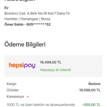 Hepsiburada İndirimli Diye Aldığım Telefonun Fiyatı Sürekli Düşüyor.